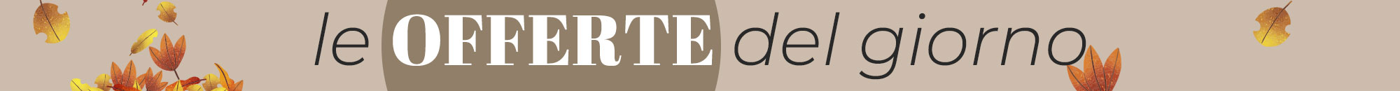 Le offerte del giorno