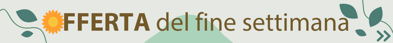 L'offerta del fine settimana