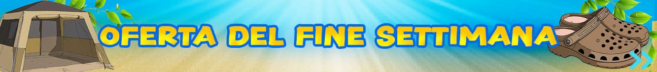 L'offerta del fine settimana