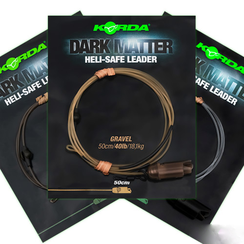 Korda Dark Matter Leader Heli Safe 40lbs 50cm