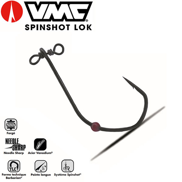 Hameçon Simple VMC 7130SH Spinshot Lok