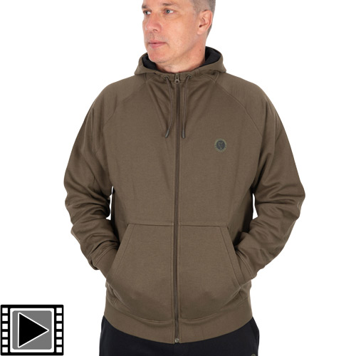 Sweat Zippé Fox Collection Zipped Hoody Green