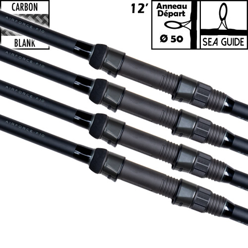 Canne Nash Air Force F10 50mm 12' 3.75lbs (les 4)