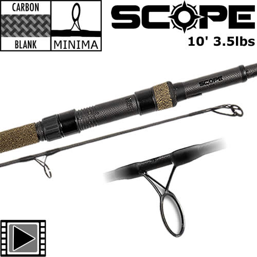 Canne Nash Scope OPS 10' 3.5lbs full Dark Cork