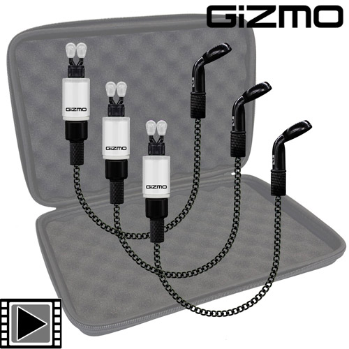 Sonik 3 Hangers Gizmo Litez Bobbins Set White