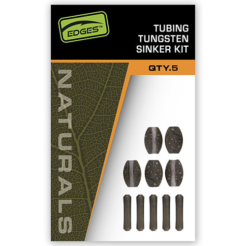 Lest Fox Edges Tubing Tungsten Sinker Kit (par 5)
