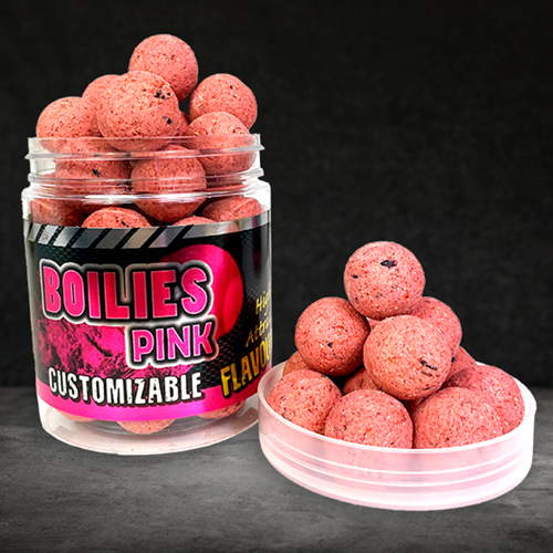 Bouillettes Pro Elite Baits Customizable Rose 20mm 130g