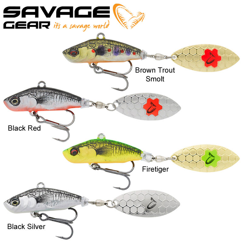 Leurre Savage Gear 3D Sticklebait Tailspin 8cm 18g