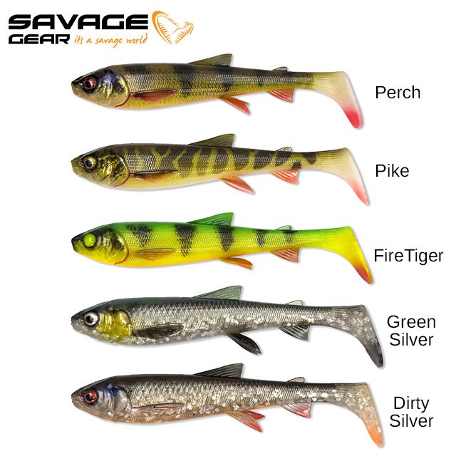 Leurre Savage Gear 3D Whitefish Shad 23CM 94G 1PCS