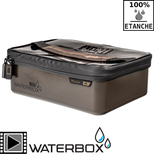 Trousse à Accessoires Etanche Nash Subterfuge Waterbox Pouch XL