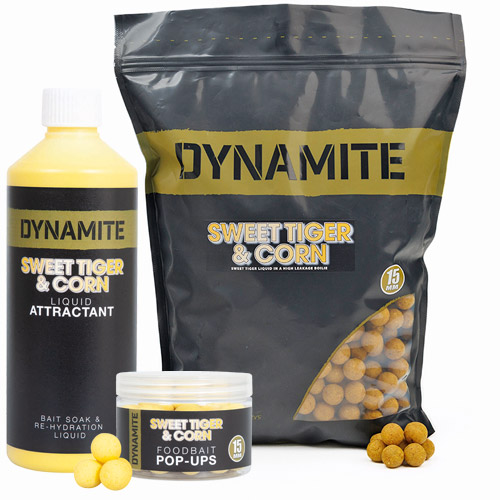 Pack Appâts Dynamite Baits Sweet Tiger & Corn
