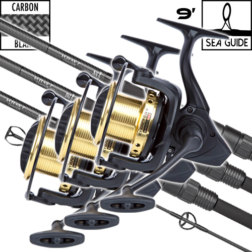 Ensemble Sonik Kraft Ceramic Sb 9' 3.5lbs Xtractor+ 5000 GS (les 3)