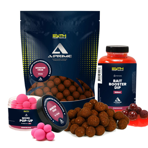 Pack Appâts Faith A-Prime Monster Crab 20mm 1kg
