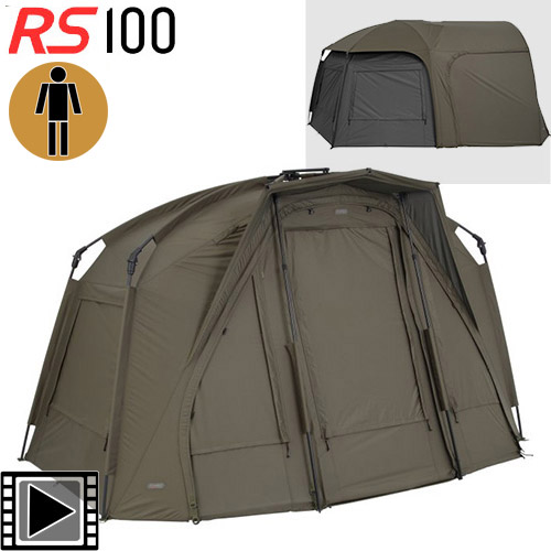 Trakker Tempest RS 100 1 man (Bivvy + Social Cap)