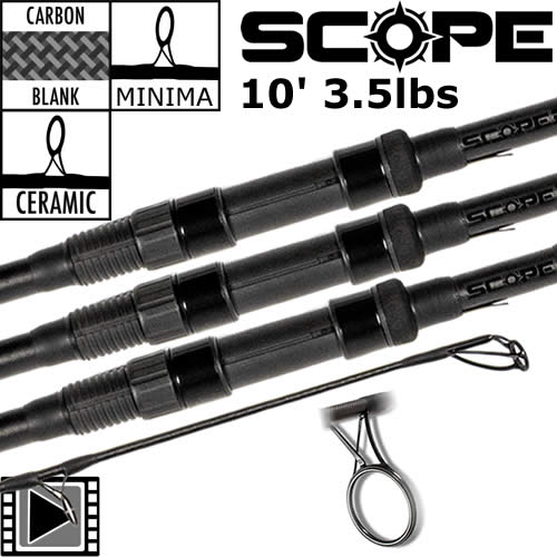 Canne Nash Scope 10' 3.5lbs CG (les 3)