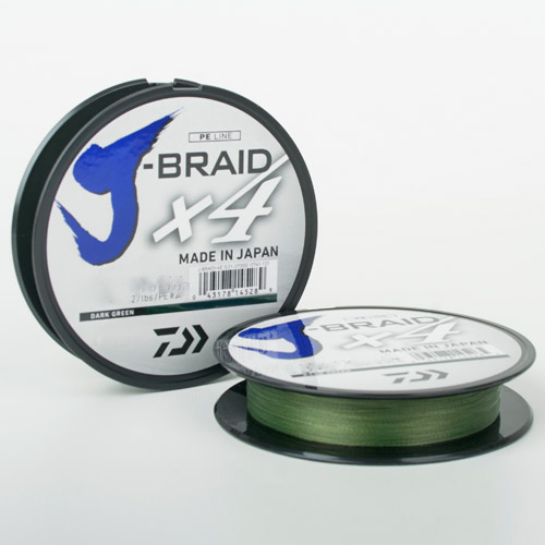 Tresse Daiwa Jbraid 4 Brins 0.21mm 270m