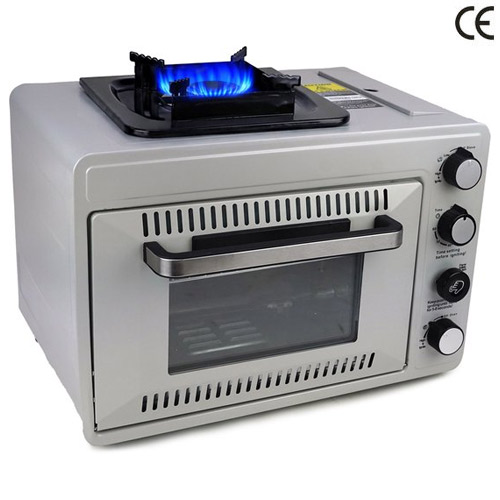 Mini Four à Gaz Faith Eurocatch avec Réchaud Intégré