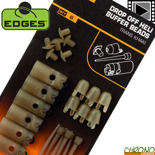 25 Per Pack-All Sizes Fox Edges Hook Bead Beads Trans kaki