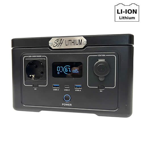 Estação Portátil SH Lithium 600W