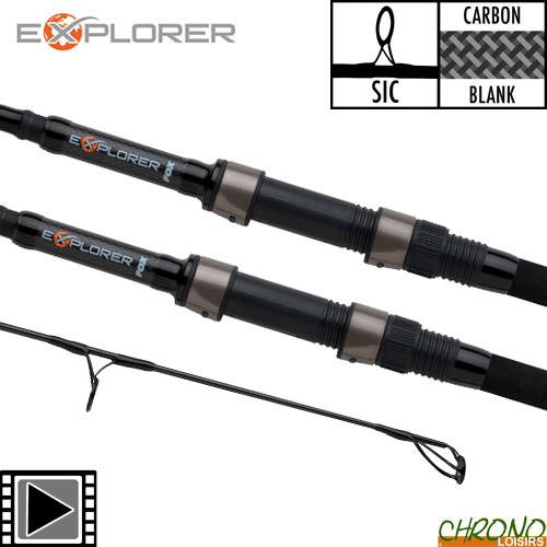 Fox Explorer 8-10' 3.25lbs Full Shrink Rod (x2)