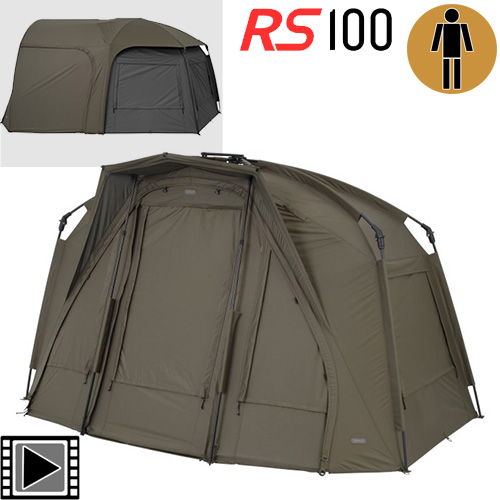 Trakker Tempest RS 100 1 man (Bivvy + Social Cap)