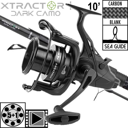 Ensemble Sonik Xtractor+ Dark Camo 10' 3,5lbs FS 6000 LC