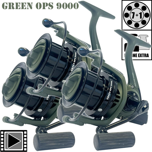 Moulinet Ccarp Green OPS 9000 (les 3) 
