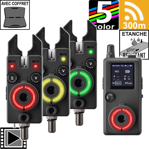 Coffret BeeTackle Centrale R15 3 Détecteurs K15