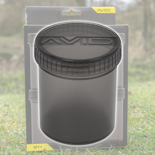 Pot de Trempage Avid Carp Hookbait Pots Large (les 4)