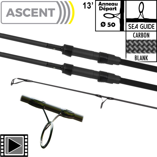 Canne Avid Carp Ascent 50mm 13' 3.5lbs Full Shrink (les 2)
