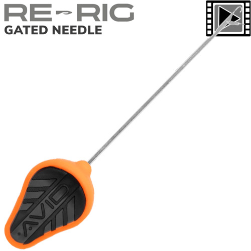 Aiguille à Chas Avid Carp Re-Rig Gated Needle