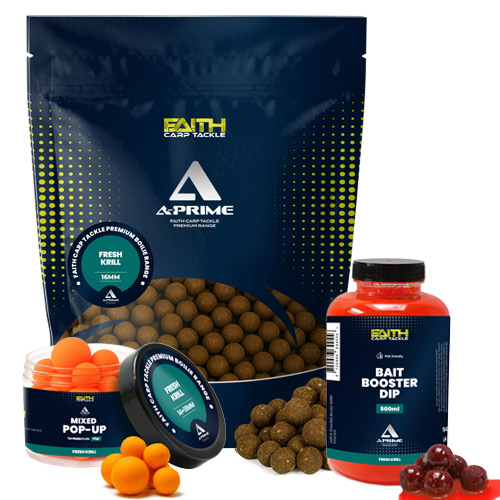 Pack Appâts Faith A-Prime Fresh Krill 20mm 5kg