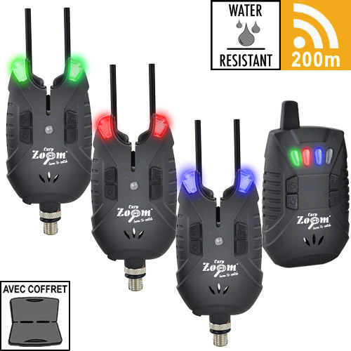Carp Zoom Satellite 3 + 1 Conjunto de Detectores