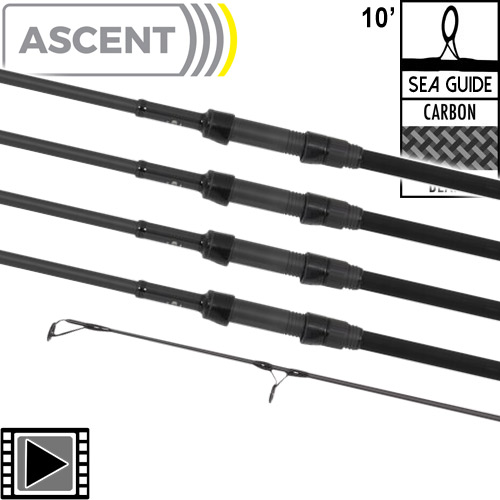 Canne Avid Carp Ascent 10' 3.5lbs Rétractable Full Shrink (les 4)