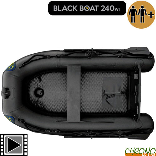 Carp spirit black boat 240wi gommone – Chrono Carpe ©
