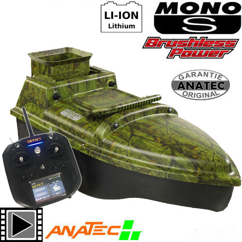 Barco Cebador Anatec Monocoque S Camu Oak Lithium Brushless DE-SR07