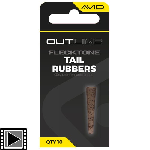 Tétine Avid Carp Outline Flecktone (par 10)