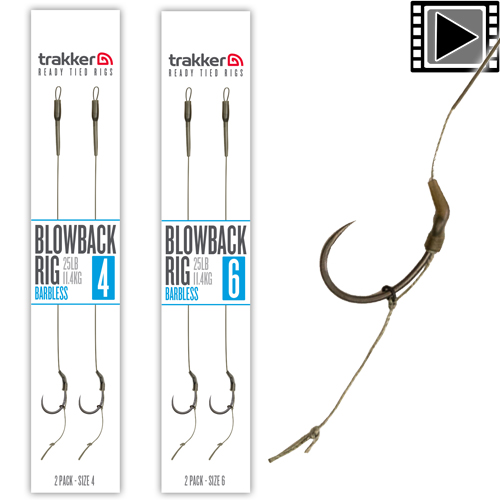 Bas de Ligne Trakker Blowback Rig Sans Ardillon (par 2)