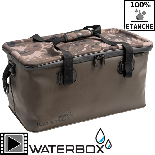 Sac Etanche Nash Subterfuge Waterbox Carryall Large 47L