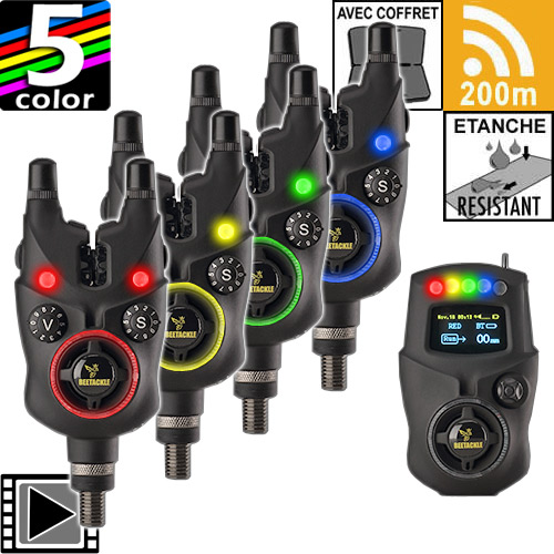 Coffret BeeTackle Centrale NR9S 4 Détecteurs NK9S