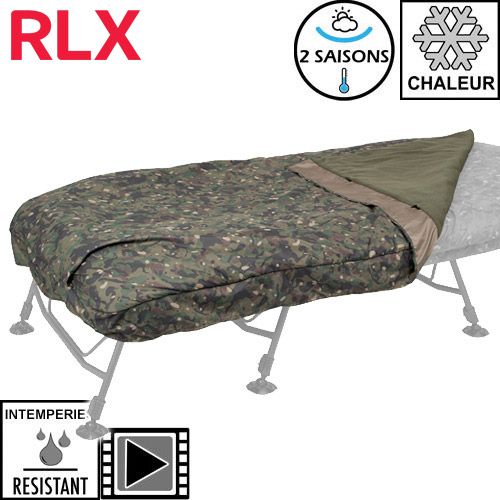 Trakker RLX Bed Cover Camo Wide