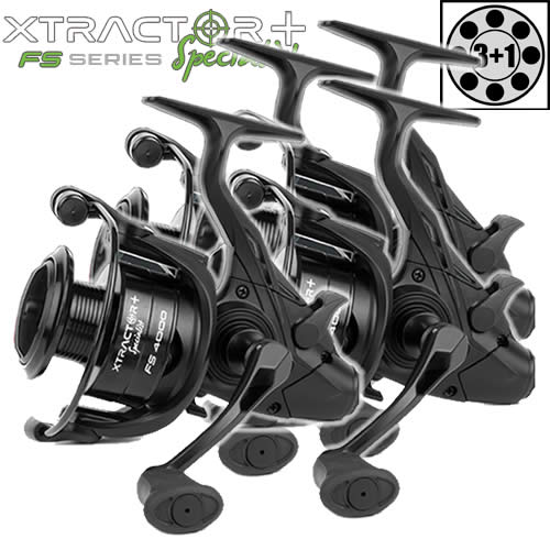 Carrete Sonik Xtractor+ Specialist FS 4000 con Embrague Libre (x4)