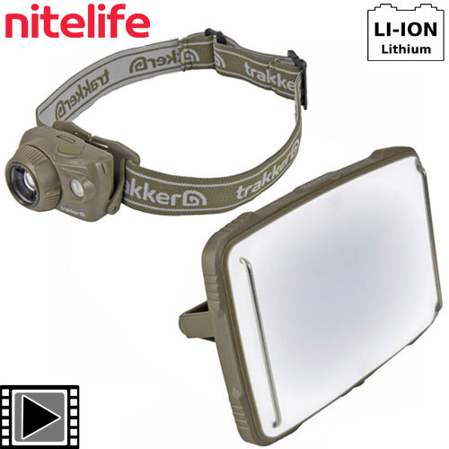 Pack Lampes Trakker Nitelife (Lampe de Biwy + Lampe Frontale) 