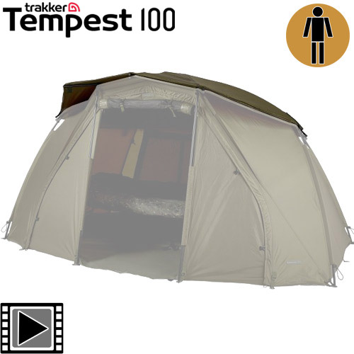 Biwy Trakker Tempest 100 1 place (Skull Cap seule) 