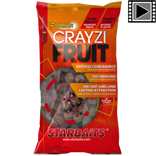 Boilies Starbaits Crayzi Fruit 20mm 800g