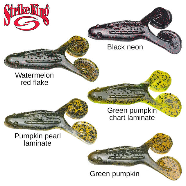 Leurre Rage Toad Strike King 10cm