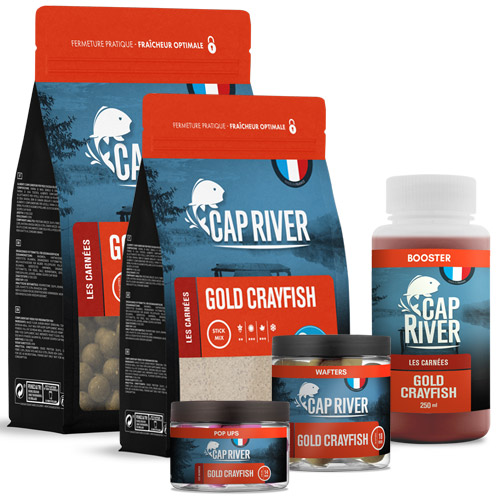 Pack Appâts Cap River Gold Crayfish