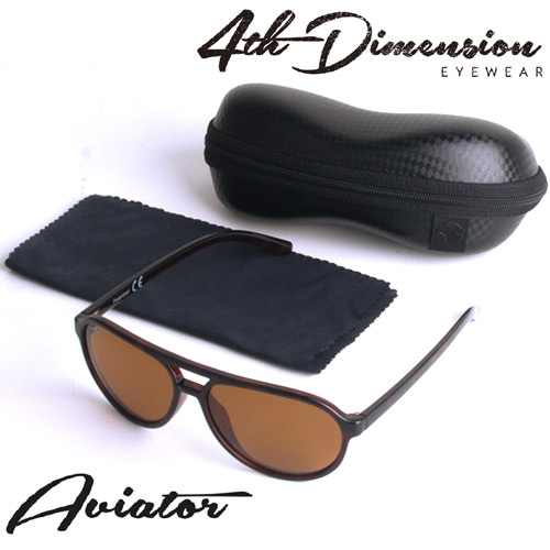 Korda Aviator Tortoise/Brown Polarisierte Sonnenbrille