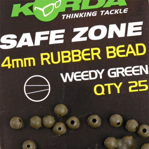 Korda Rubber Bead 4mm (per 25)