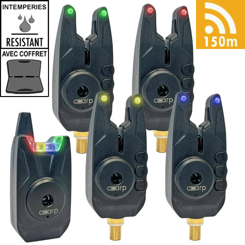 Ccarp VTS 4+1 Bite Alarm Set